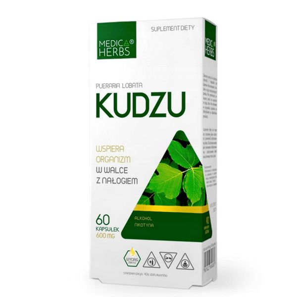 Kudzu 60 kaps Medica Herbs 600mg zdjęcie 1