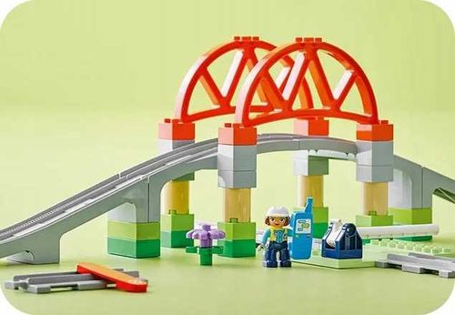 10426 - lego duplo - most i tory kolejowe — zestaw rozszerzający na Arena.pl