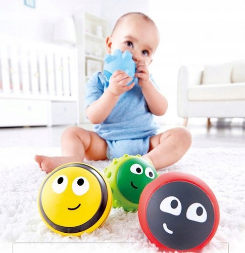 Gumowe piłki piłeczki sensoryczne owady A008 na Arena.pl