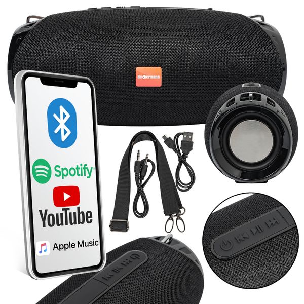 Głośnik Przenośny Bluetooth Heckermann Tg534 zdjęcie 1