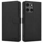 tech-protect wallet motorola moto g15 / g15 power matte black