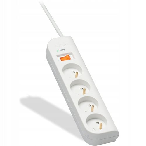 Belkin - Listwa antyprzepięciowa 238J, 4x AC EU z kablem 1 m, do 238 dżuli na Arena.pl