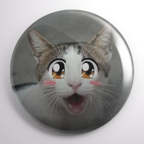 Przypinka Kawaii Neko na Arena.pl