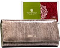 portfel damski skórzany ptn 72401-pr-8348 gray