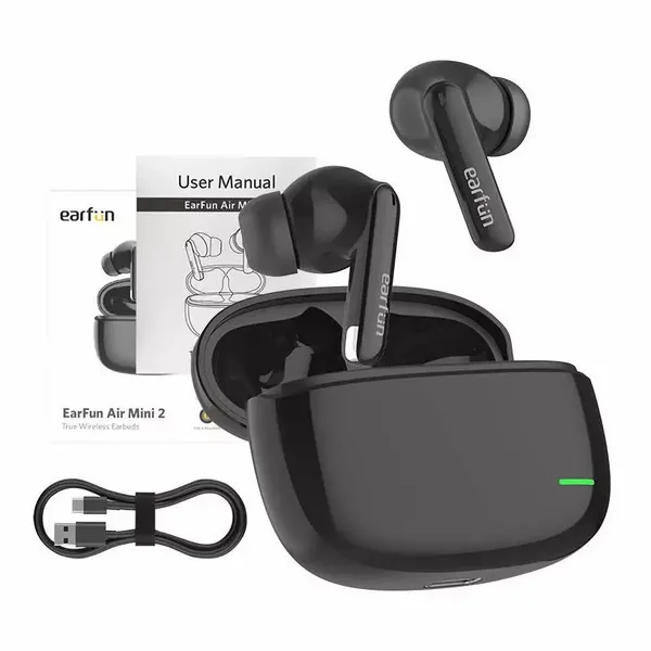 Słuchawki TWS EarFun AirMini2 (czarne) zdjęcie 1