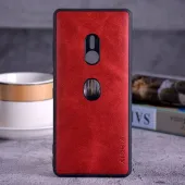 Etui AIORIA Vintage LEATHER do Sony Xperia XZ3 czerwony