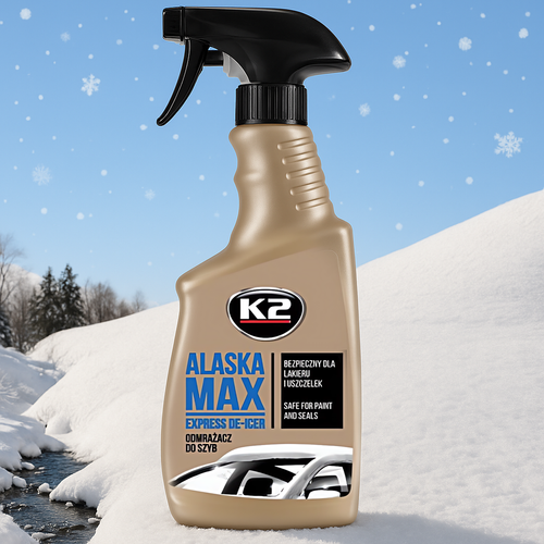 K2 ALASKA ODMRAŻACZ DO SZYB + CARDOS POCHŁANIACZ WILGOCI DO AUTA + ANTYPARA na Arena.pl