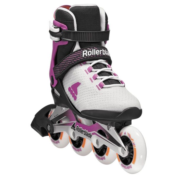 Rolki Rollerblade Macroblade 84 W Light Grey Violet Orange 39/40. zdjęcie 5