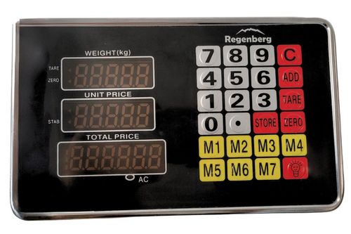 Waga magazynowa elektroniczna sklepowa duży lcd akumulator mobilna do 150kg na Arena.pl