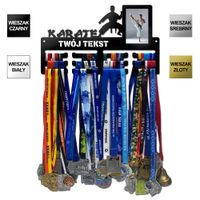 Wieszak na medale z ramką na zdjęcie SPORTY WALKI 7 WZORÓW 4 KOLORY 5.4