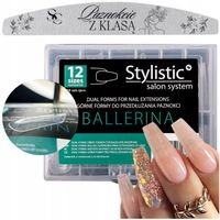 Claresa Stylistic Górne Formy do akrylożelu dual Ballerina 120szt +