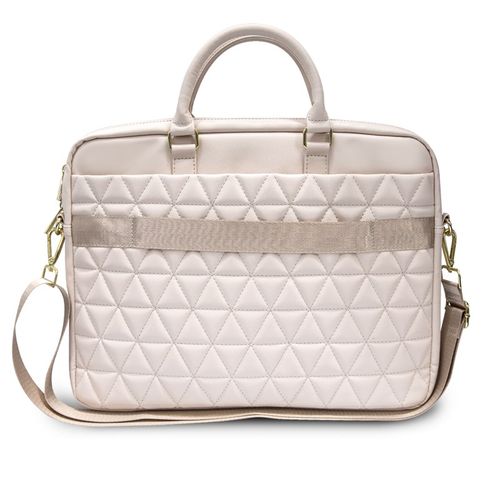 Guess Quilted Computer Bag - Torba na notebooka 15 (różowy) na Arena.pl