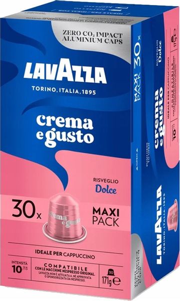 Lavazza Crema e Gusto Dolce 30 kapsułek do Nespresso zdjęcie 1