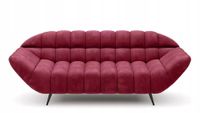 Nowoczesna wygodna kanapa sofa GAPPA 3 osobowa WERSAL pikowana