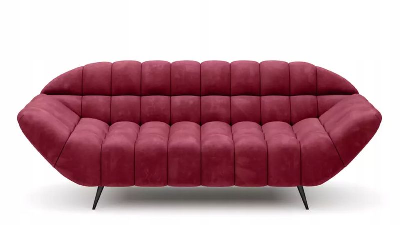 Nowoczesna wygodna kanapa sofa GAPPA 3 osobowa WERSAL pikowana zdjęcie 1