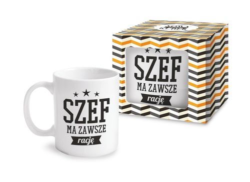 Kubek Boss - Szef na Arena.pl