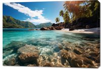 Obraz 100x70cm Odosobniony Raj