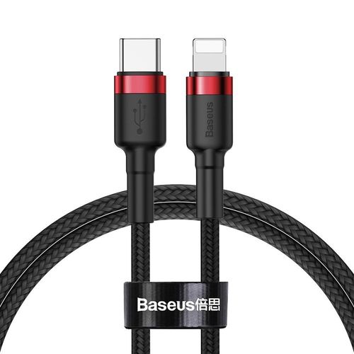 BASEUS CAFULE TYPE-C TO LIGHTNING CABLE 100CM BLACK/RED na Arena.pl