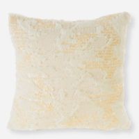 Poszewka Włochata Z Cekinami 45X45 Bela Kremowa