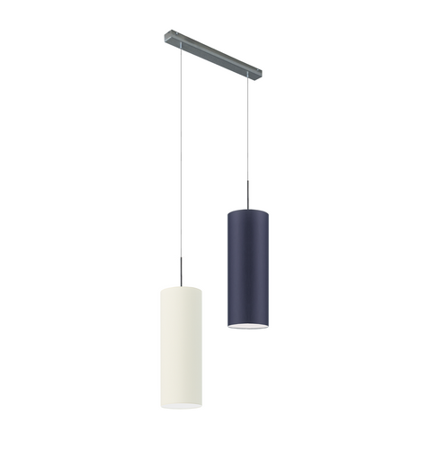 MADERA podwójna biała lampa wisząca E27 na Arena.pl