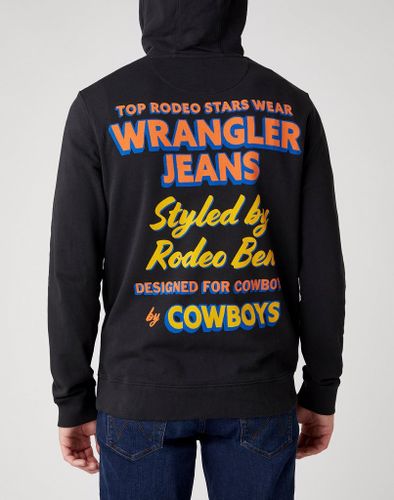 MĘSKA BLUZA WRANGLER HOODIE FADED BLACK W6E6IOXV6 L na Arena.pl