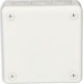 Puszka biała nt 90x90x30 z gumami 041-01 ViPlast