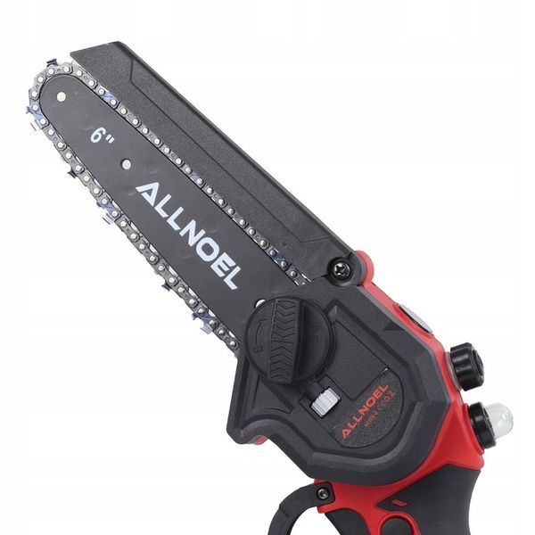 PIŁA ŁAŃCUCHOWA AKUMULATOROWA 21V PILARKA 6" 2x AKUMULATOR WALIZKA ZESTAW zdjęcie 14