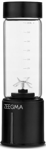 Blender Przenośny Bezprzewodowy DUŻY 465ml 300W ZEEGMA Go Plus CZARNY zdjęcie 5