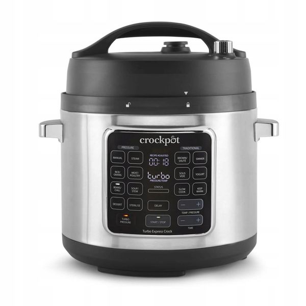 MultiCooker Crock-Pot Turbo Express CSC062X garnerk elektryczny parowar zdjęcie 1