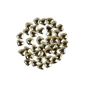 Semilac Ozdoba do manicure 758 złote serca, 50 sztuk