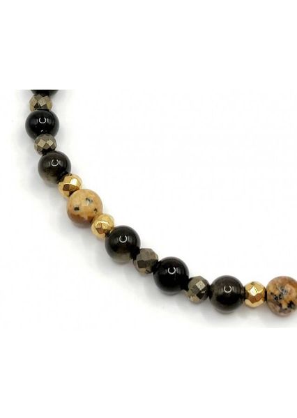 Bransoletka PIRYT JASPIS 925 zdjęcie 2