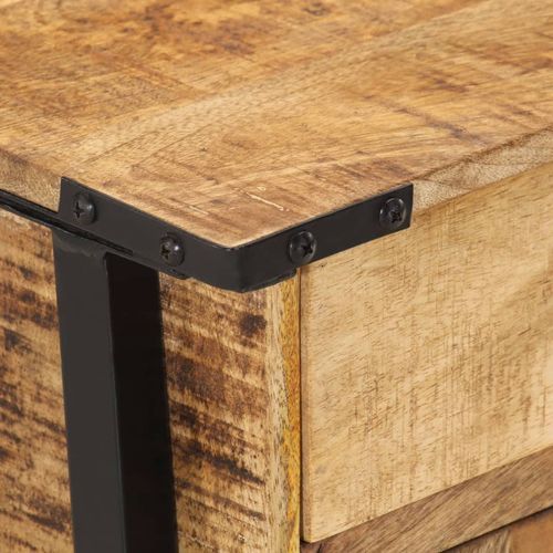 Szafka nocna, 40x30x42 cm, lite drewno mango na Arena.pl