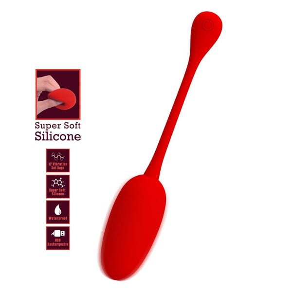 pretty love knucker red, 12 vibration functions memory function zdjęcie 3