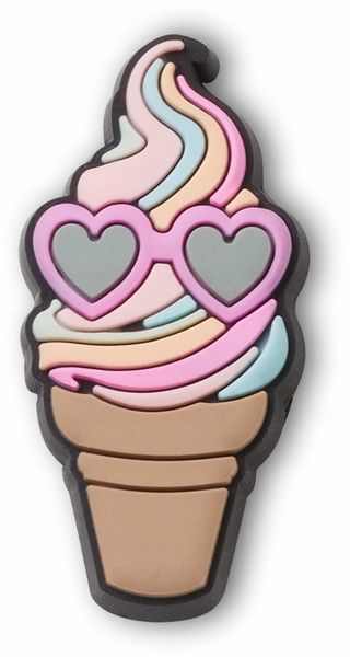 Przypinka Crocs Jibbitz Pin Do Butów Rainbow Swirl Cone zdjęcie 1