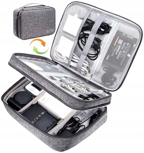 Organizer Torba Podróżna Na Kable Ładowarki Etui na Arena.pl