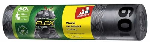jan niezbędny worki ld magnum flex taśma 60l 10szt. - 1 op. na Arena.pl