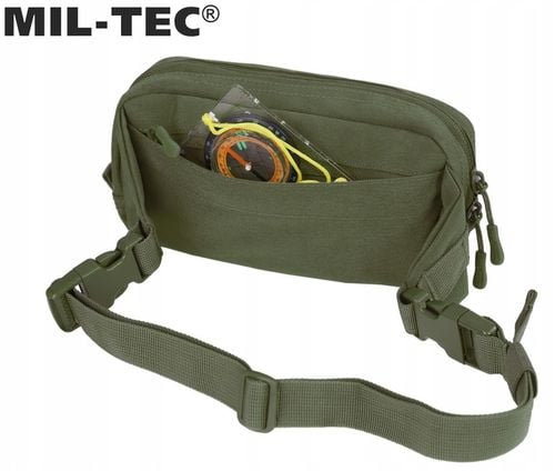 Nerka saszetka torba biodrowa organizer Mil-Tec Fanny Pack Molle Olive na Arena.pl