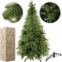 CHOINKA SZTUCZNA ŚWIERK NATURALNY PE 150cm JAK ŻYWA GĘSTA PREMIUM DELUX