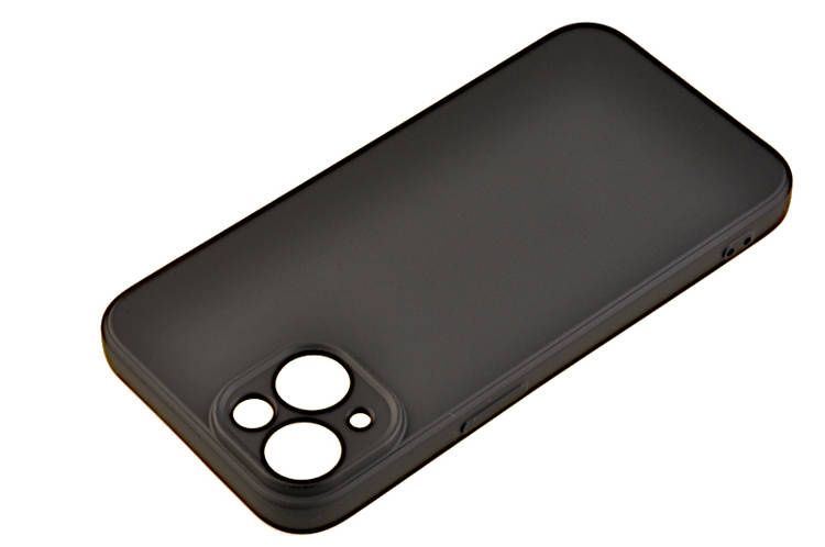 Etui silikonowe Tint do Apple iPhone 14 czarny zdjęcie 2