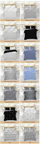 Komplet pościeli 140x200 gruba Polska bawełna 100% dużo wzorów - na Arena.pl