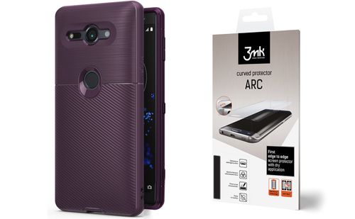 ETUI XPERIA XZ2 COMPACT RINGKE ONYX + FOLIA 3MK na Arena.pl