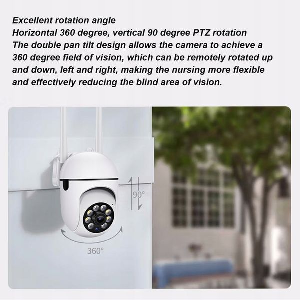 1080P WIFI INTELIGENTNA KAMERA IP ŻARÓWKA zdjęcie 6
