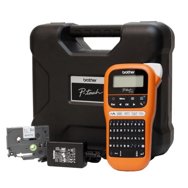 Drukarka Brother P-touch PT-E110VP + taśma zdjęcie 10