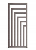 Grzejnik dekoracyjny LAOS 800x520 BORDO