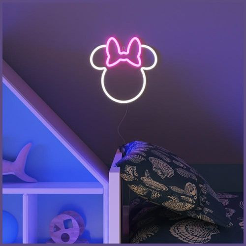 neon yellowpop disney mini minnie ears na Arena.pl