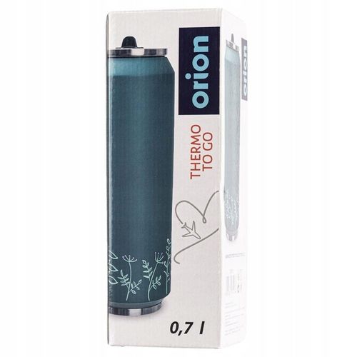 Kubek termiczny PUSZKA termos bidon na napoje ciepłe zimne NIEBIESKI 0,7L na Arena.pl