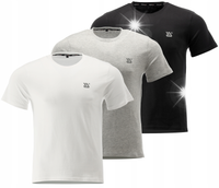 KOSZULKA YATO MĘSKA T-SHIRT BASIC ZESTAW BAWEŁNA 180g/m2 KOMPLET 3PAK r. M