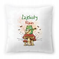 Poduszka Dla Klauna Na Urodziny Prezent Z Nadrukiem Ze Zdjęciem