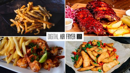 Frytkownica beztłuszczowa Teesa DIGITAL 3,2L 1400W na Arena.pl