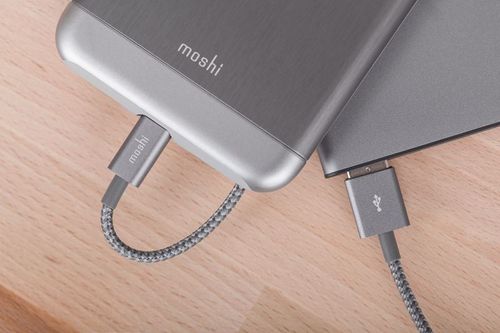 Moshi Integra - Kabel Apple Lightning MFi 1,2 m (Titanium Gray) na Arena.pl